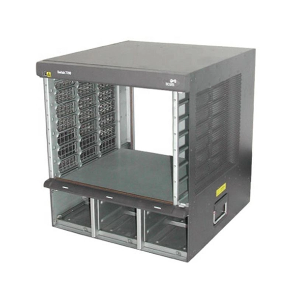 How many meters is 1U of network server rack 